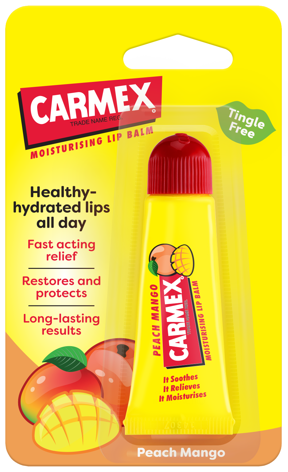 Peach Mango TINGLE FREE Tube 10g