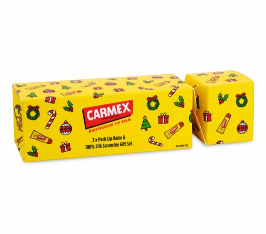 CARMEX CRACKER Bundle - 3 full sized tubes plus gift